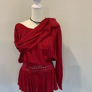 Altar’d State beautiful red holiday top